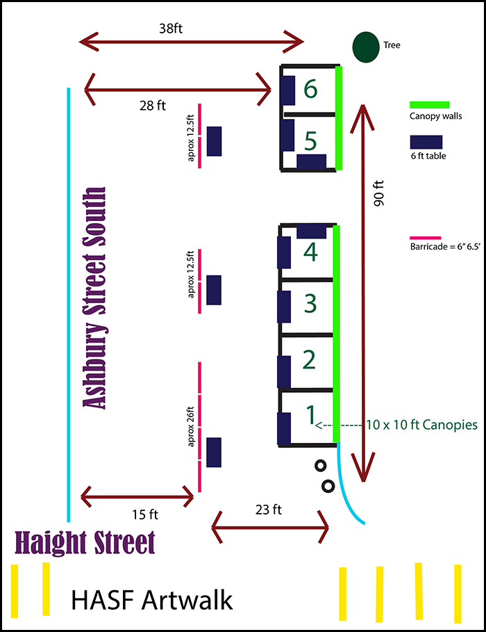 Art Walk Map 2025