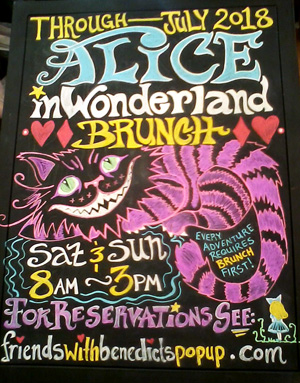Alice In Wonderland Brunch