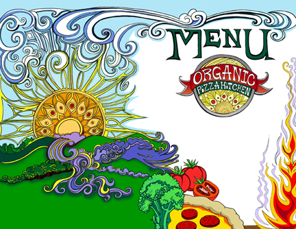Menu Illustration, Outside