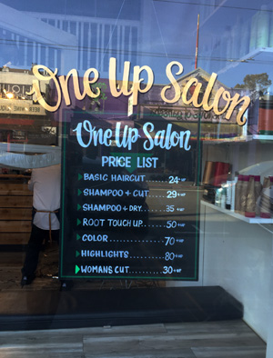 one up salon
