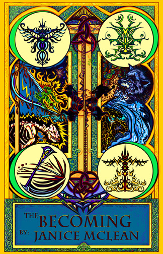 The Becoming Book Cover Illustration