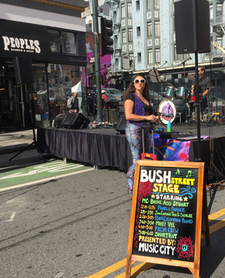 Bush Street Stage