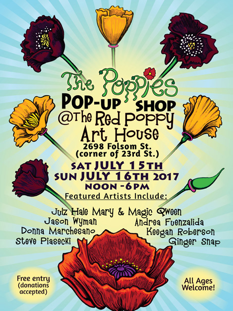 The Poppies Pop-up shop