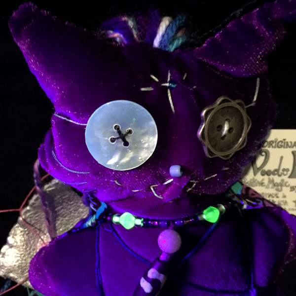 Voodoo Kitty close up